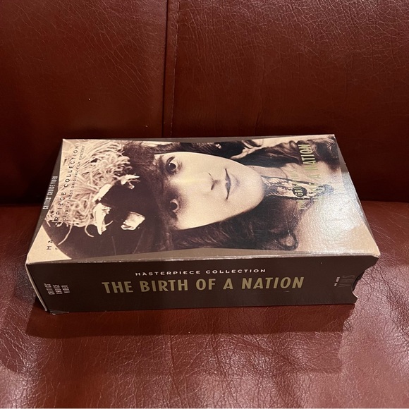 VHS Birth of a Nation B&W 1915 stars Lilian Gish Masterpiece Collection Edition - Picture 2 of 7